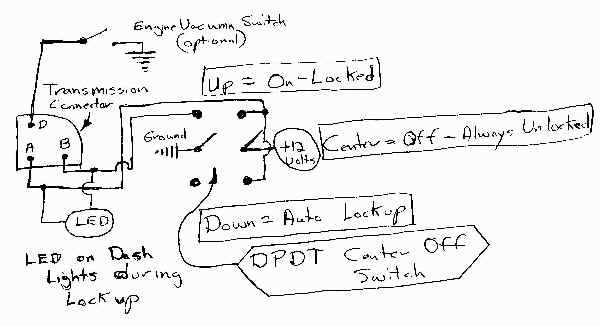 700r4 torque converter lockup wiring diagram