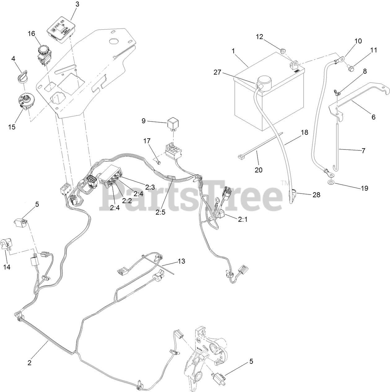 toro timecutter wiring diagram