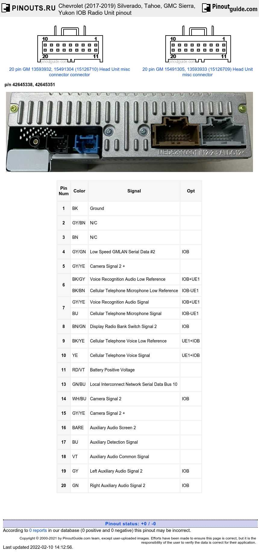 2017 silverado radio wiring diagram