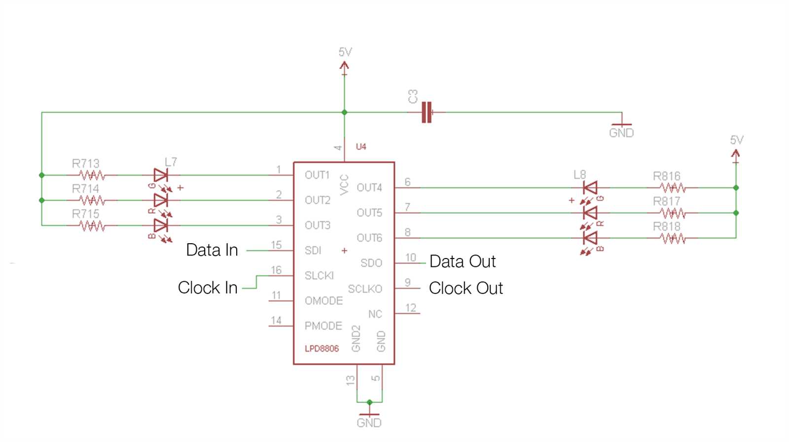 3 pin led strip wiring diagram