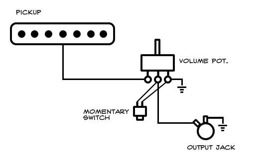 guitar kill switch wiring diagram