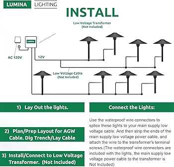 garden lighting wiring diagram