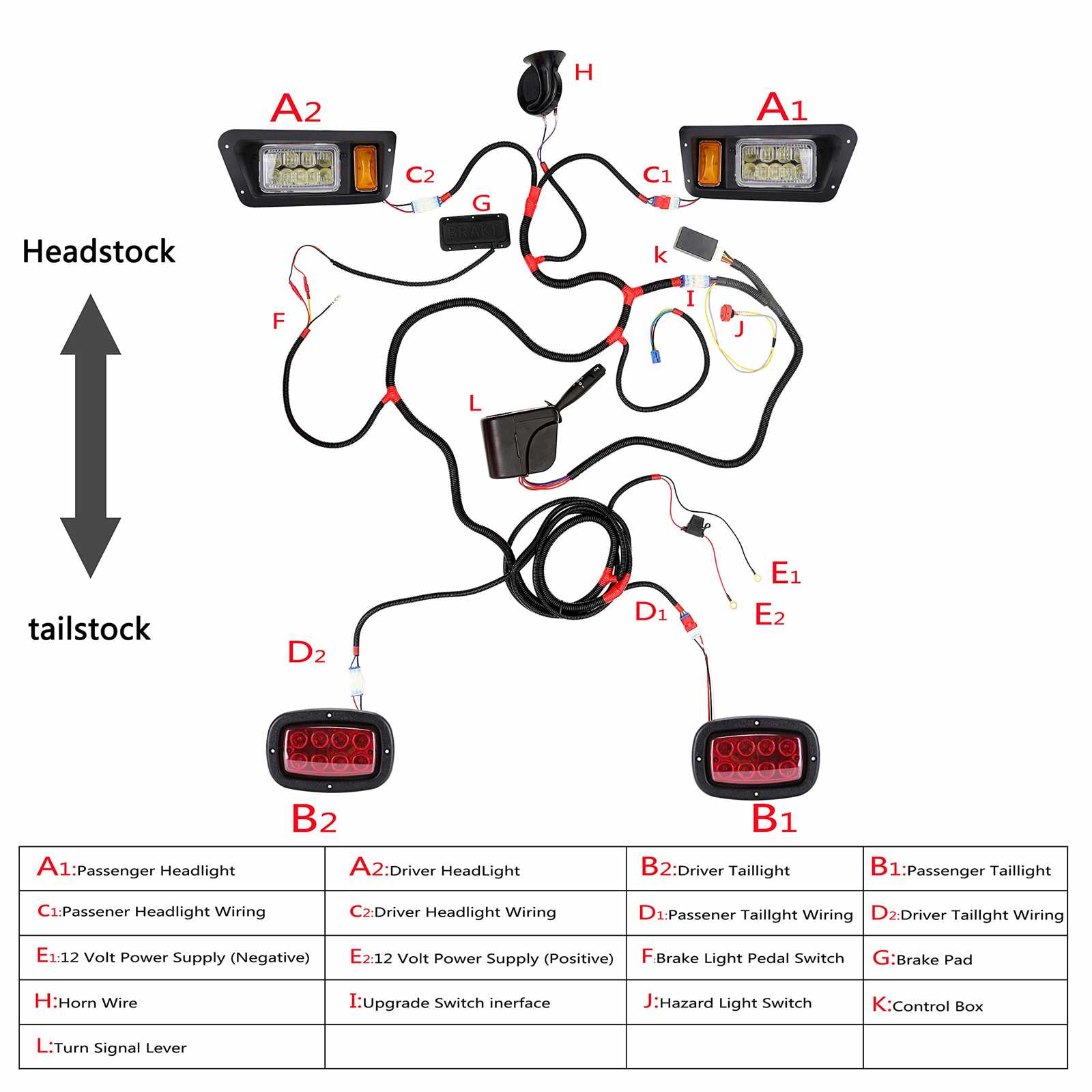 gas yamaha golf cart wiring diagram