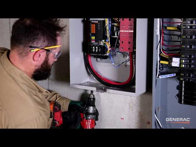 generac 100 amp transfer switch wiring diagram