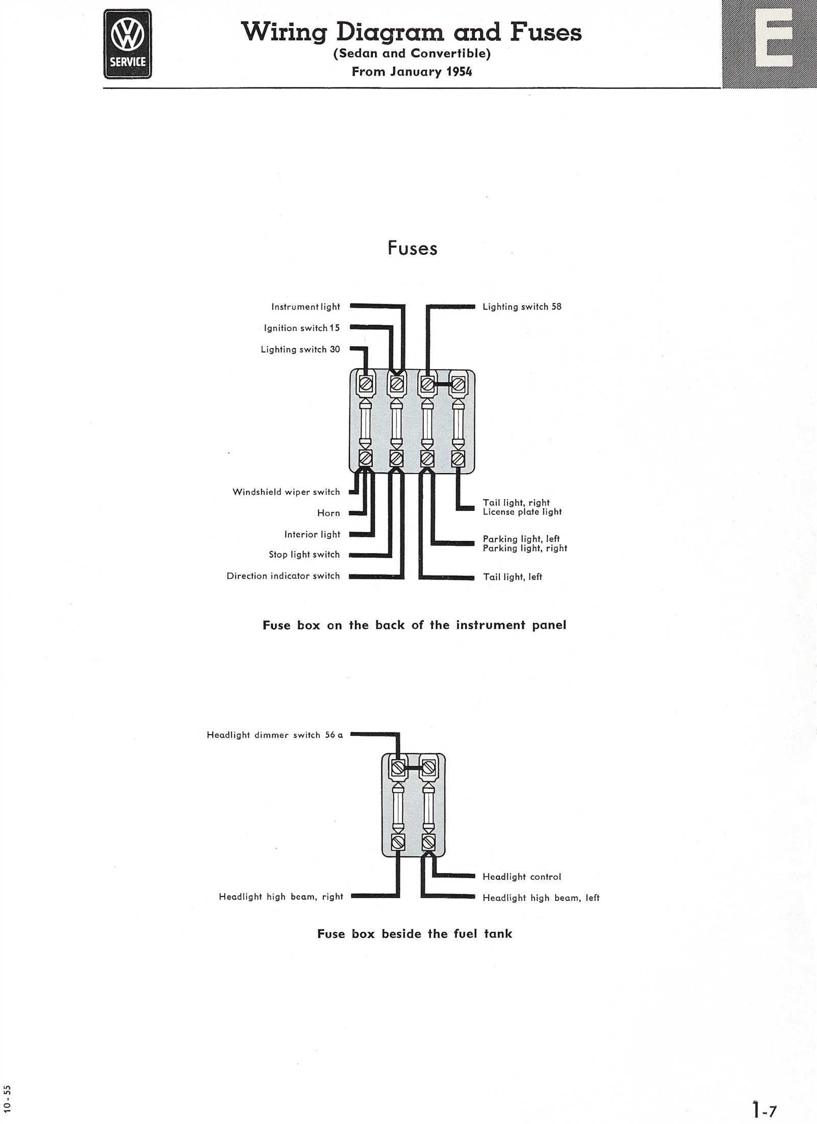 wiring diagram for 1965 vw bug