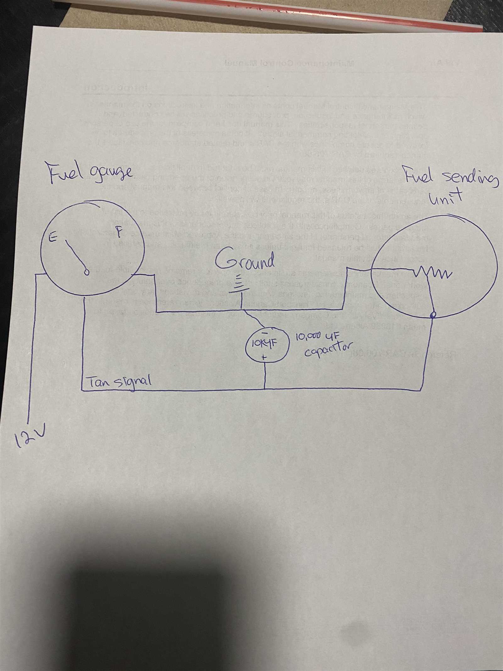 autometer gas gauge wiring diagram