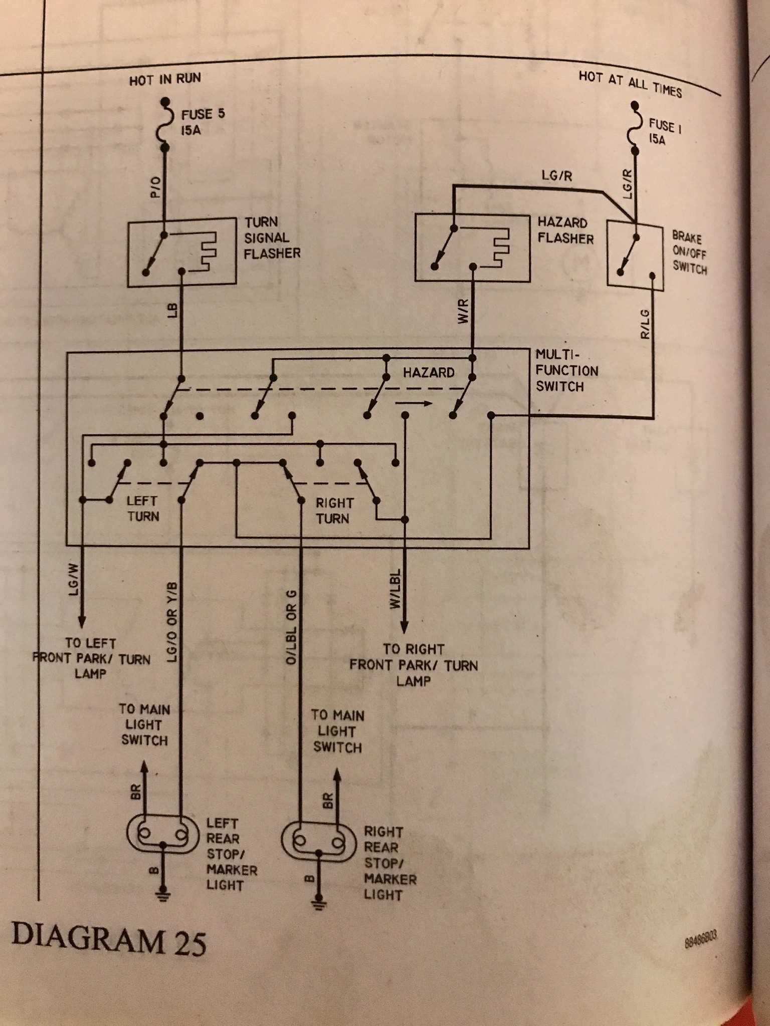 camper tail light wiring diagram