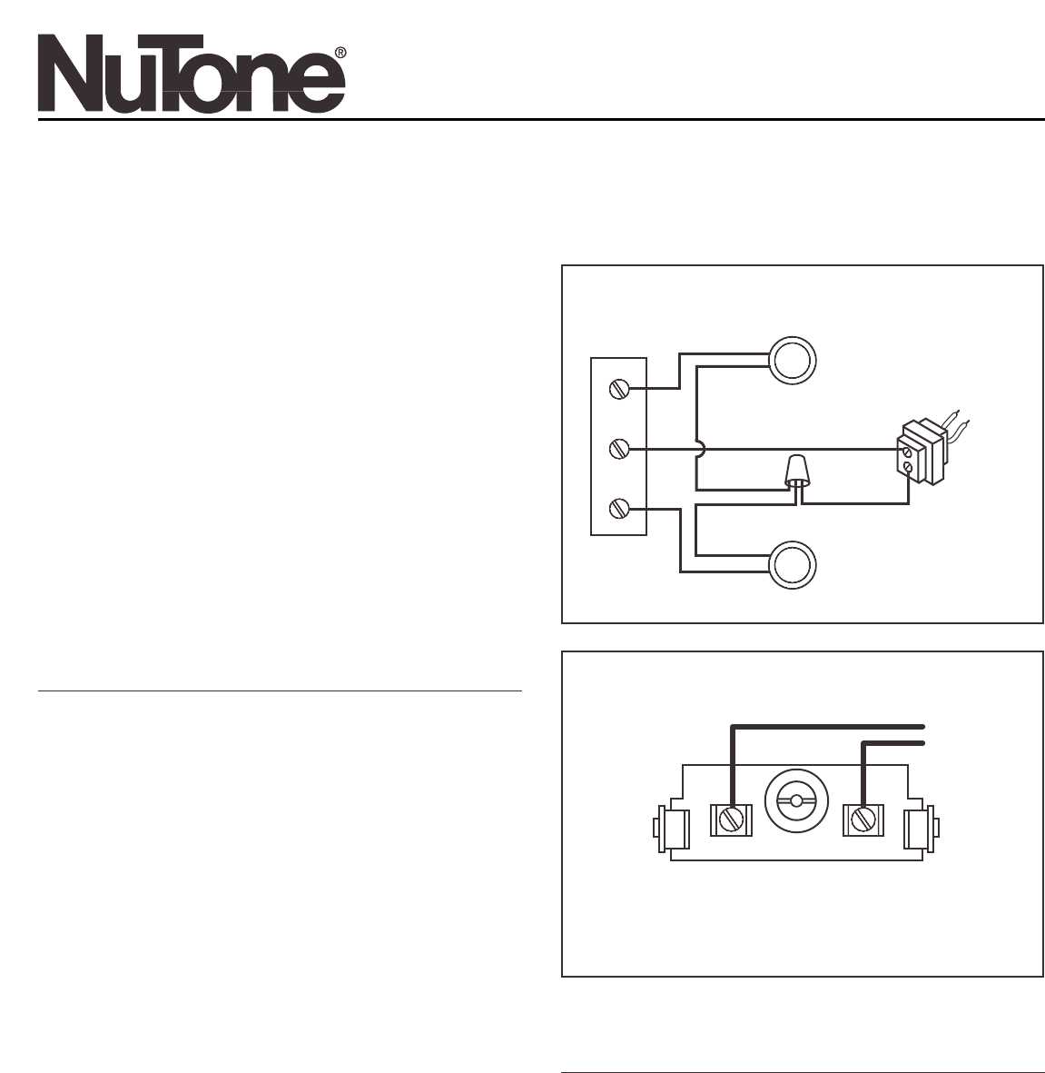 nutone doorbell wiring diagram