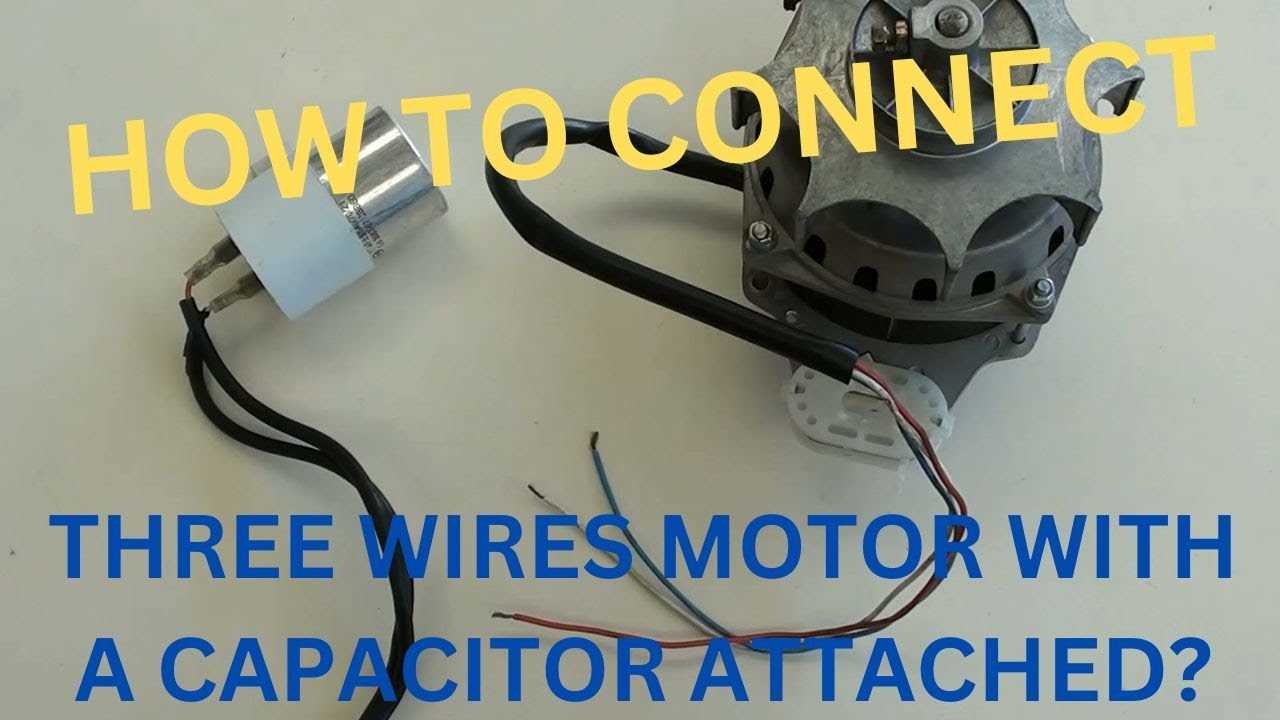 3 wire ac motor wiring diagram