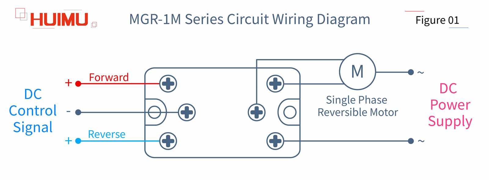 wiring diagram for dc motor