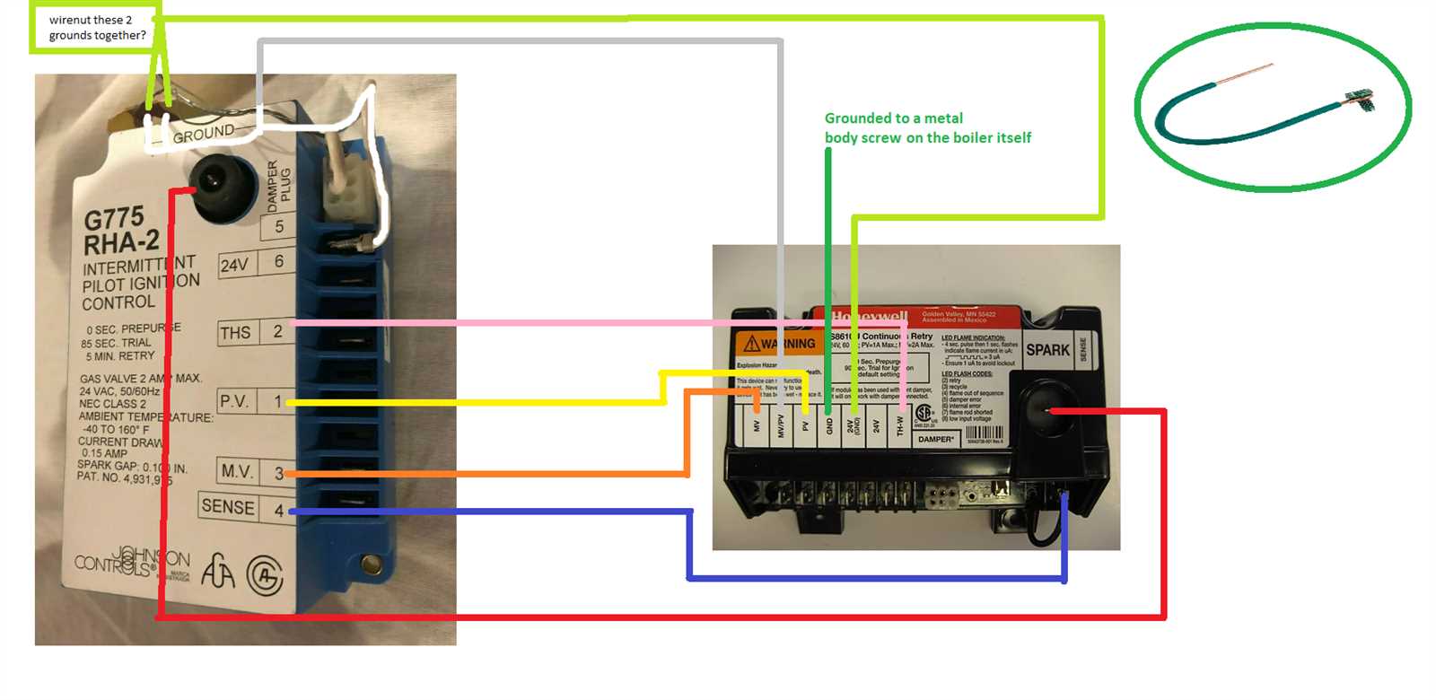 honeywell s8610u wiring diagram