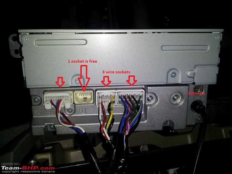 panasonic car audio wiring diagram