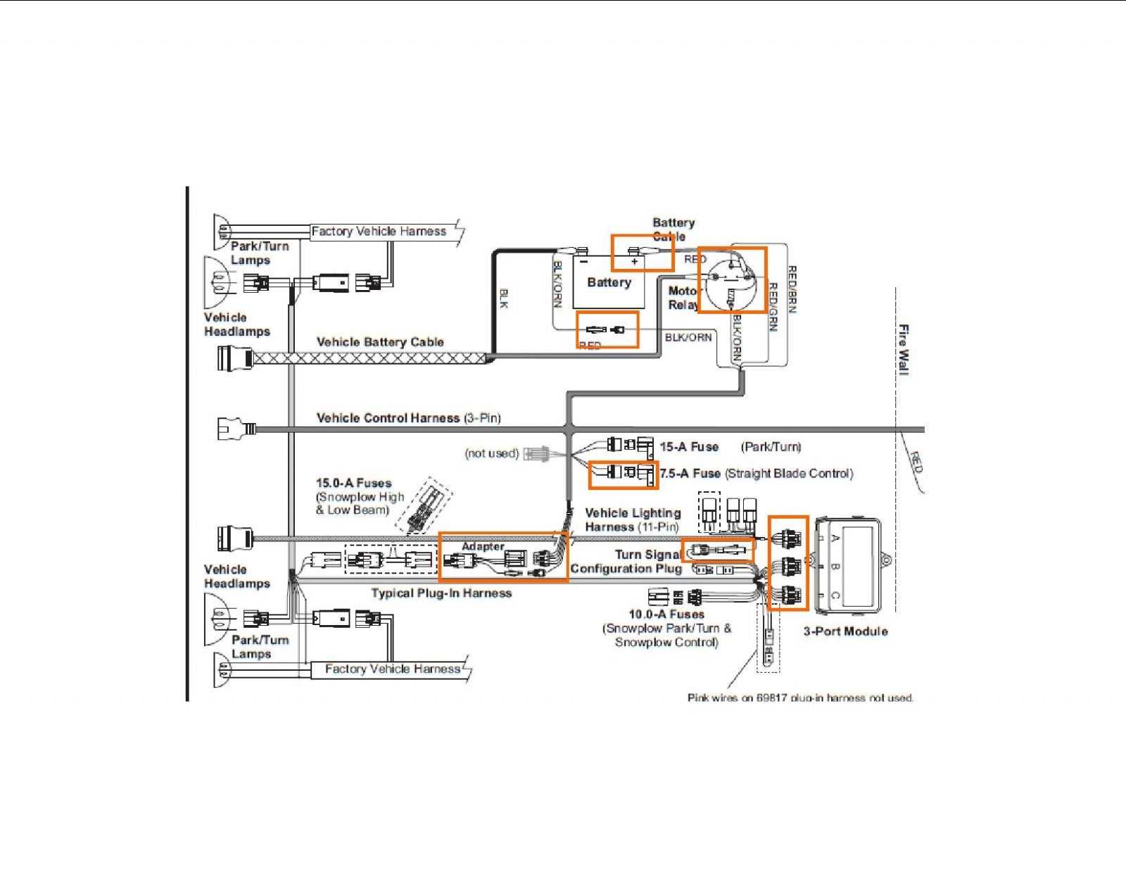 fisher minute mount 2 plow wiring diagram