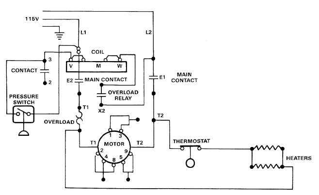 115 230 volt motor wiring diagram