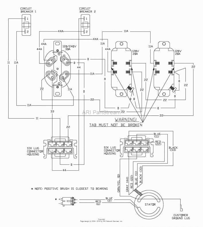 generator plug wiring diagram