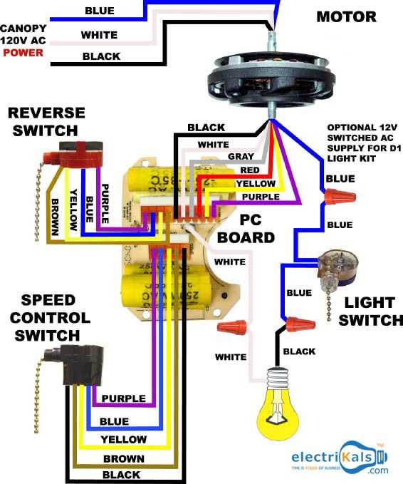 hampton bay 3 speed ceiling fan switch wiring diagram