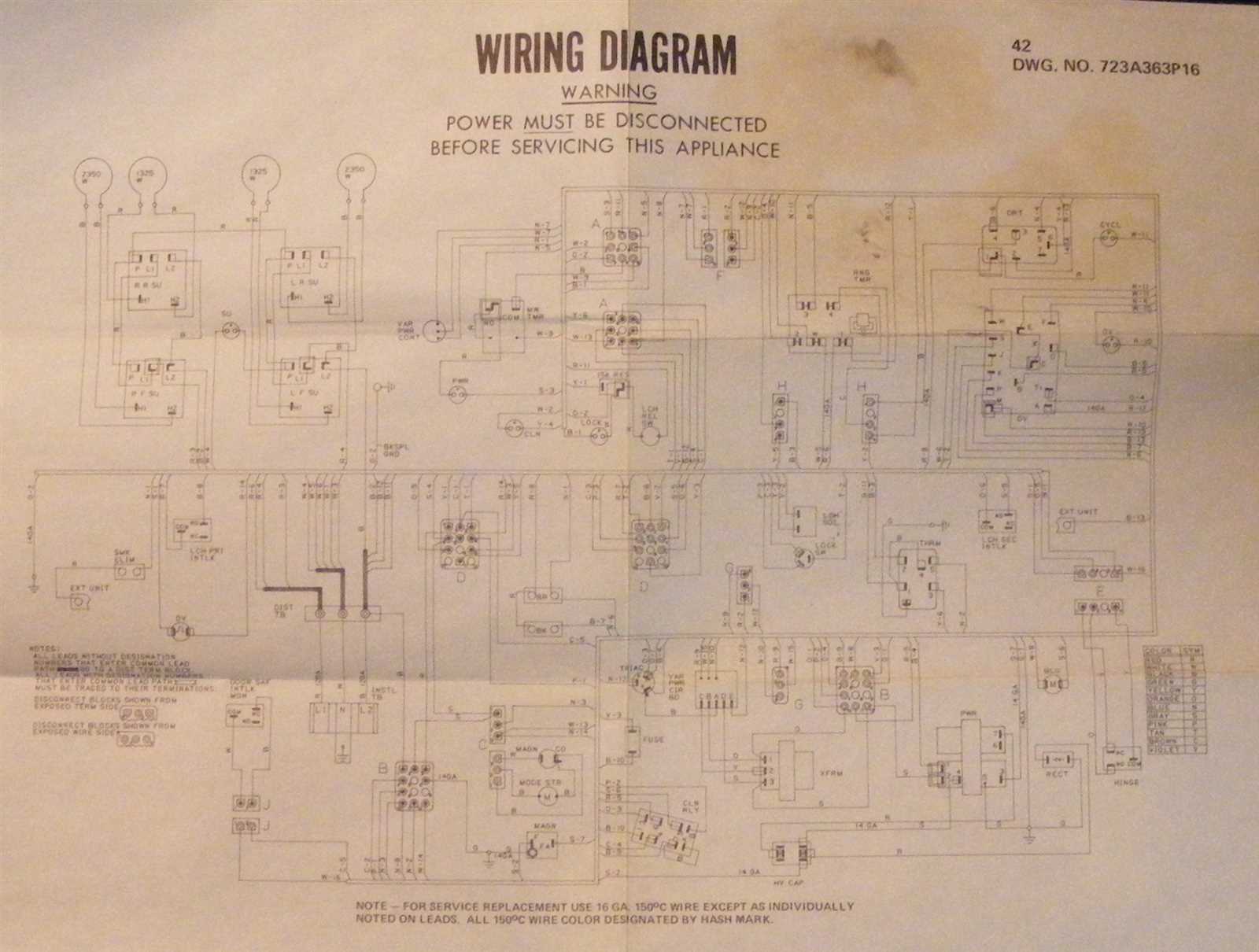 ge electric range wiring diagram