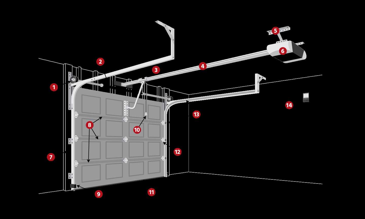 3 button garage door opener wiring diagram