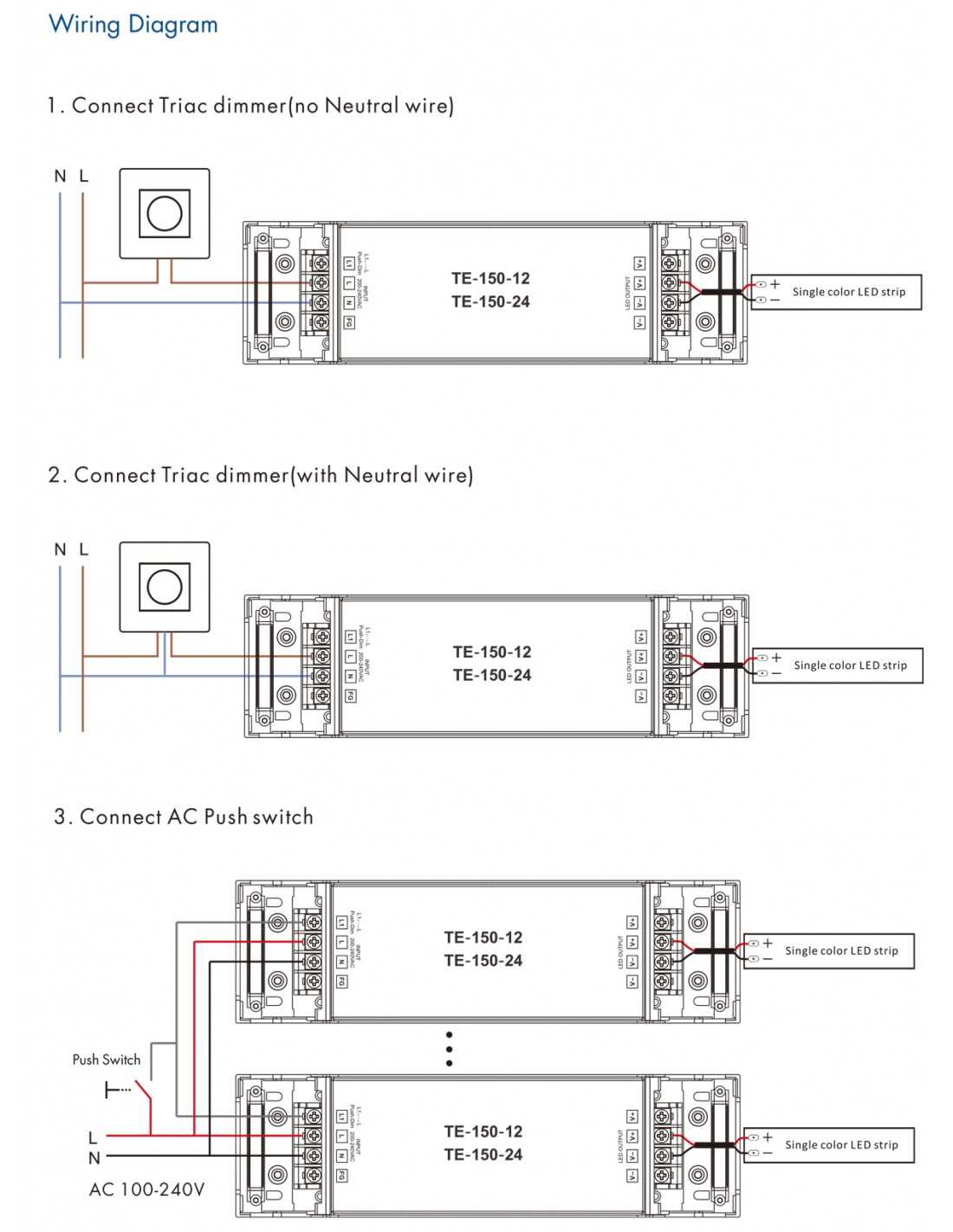 led driver wiring diagram