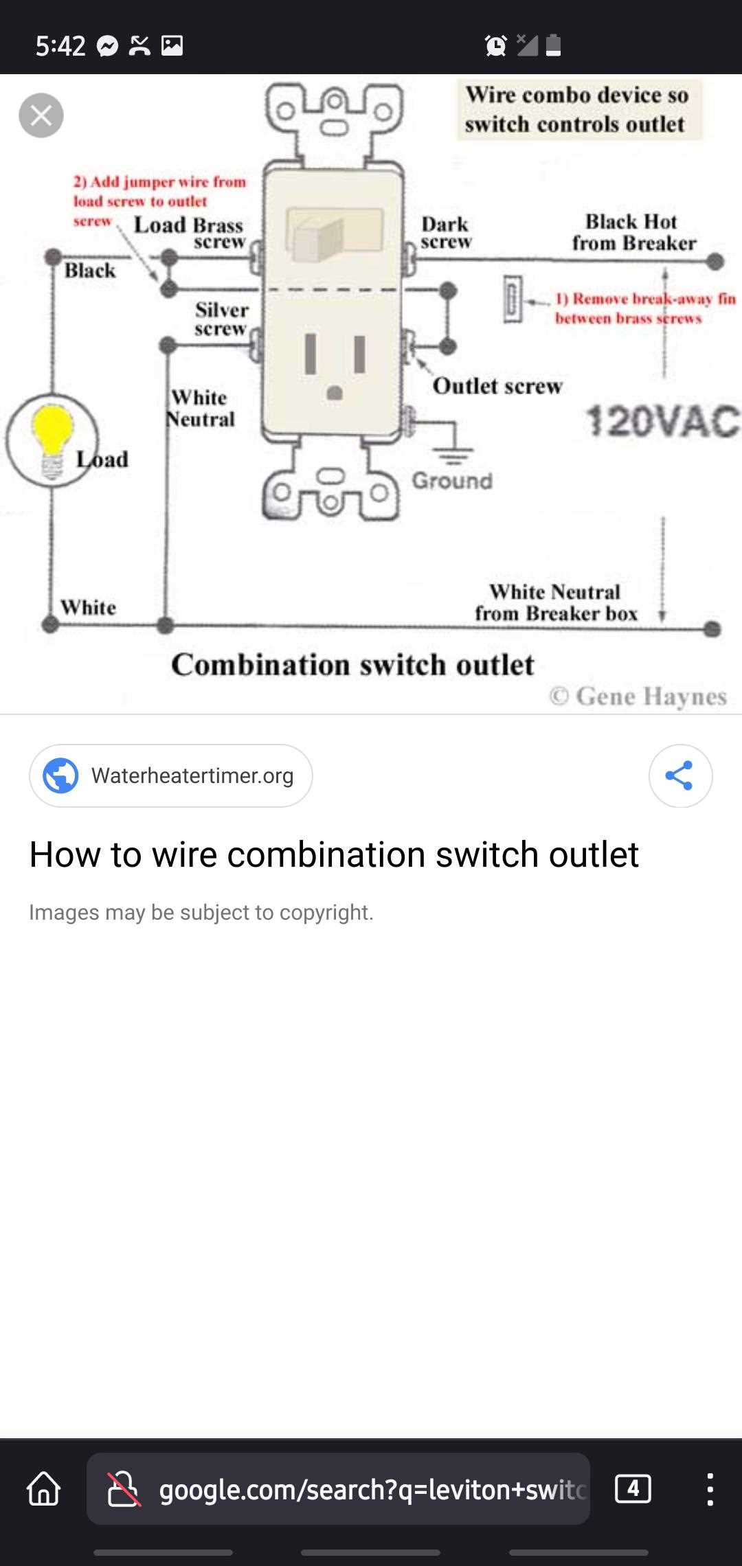 switch controlled outlet wiring diagram