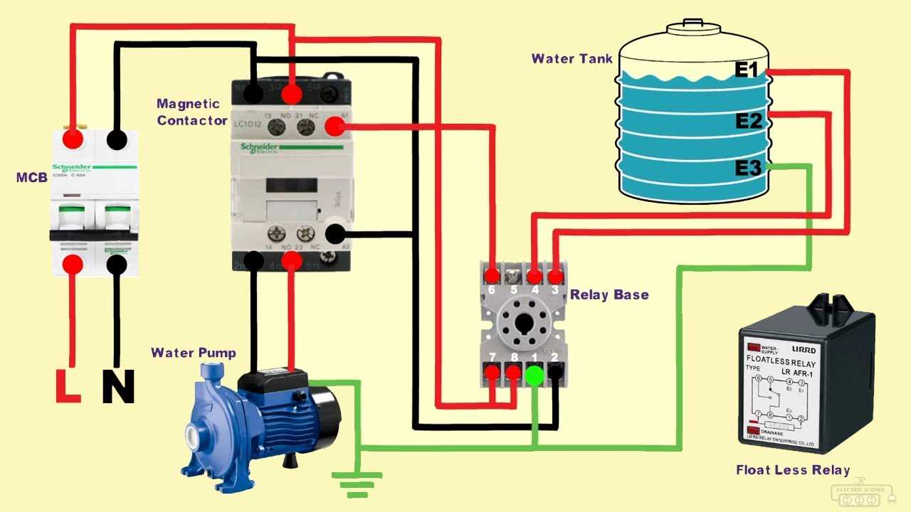 pump start relay wiring diagram