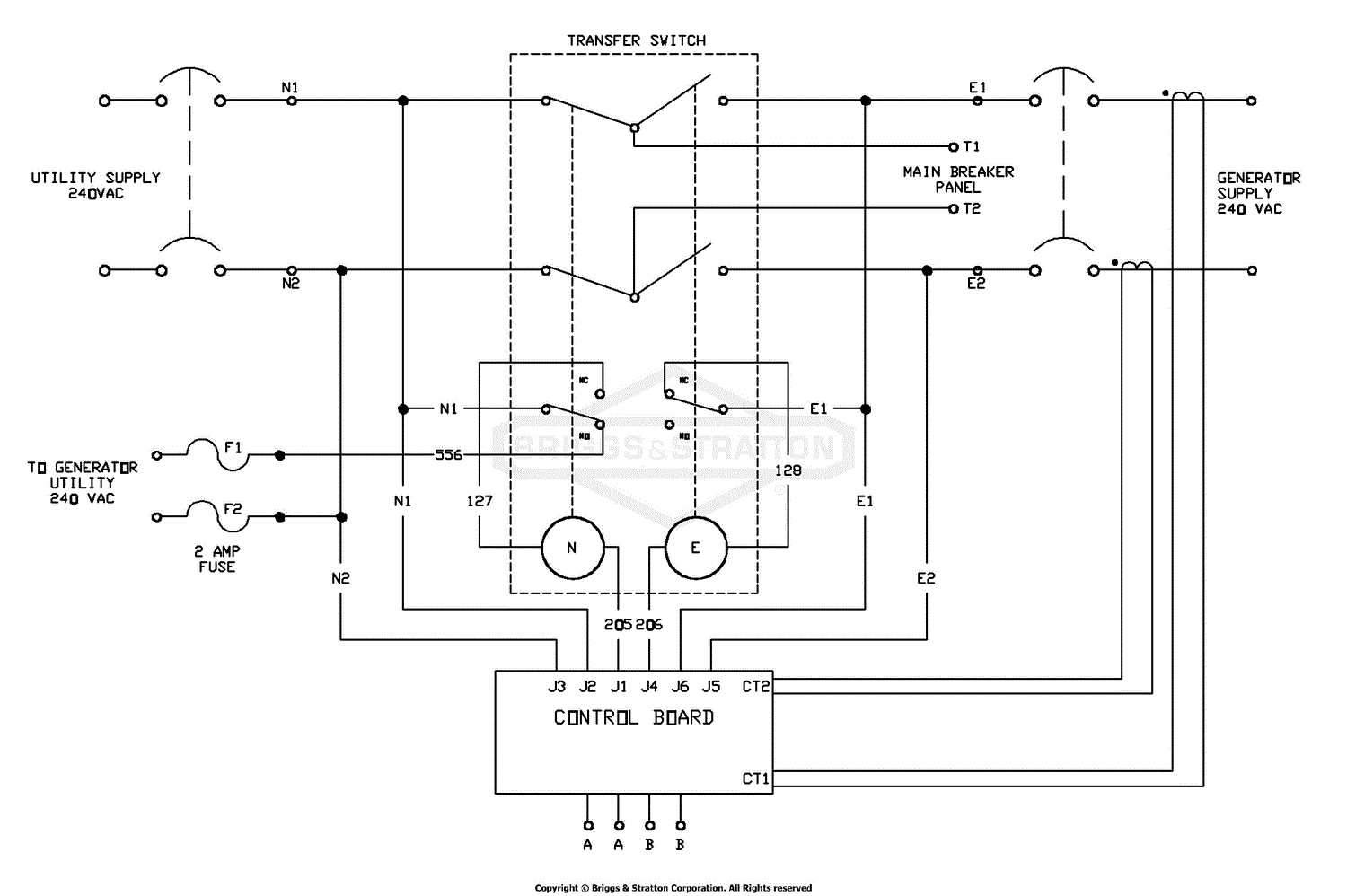 kohler automatic transfer switch wiring diagram