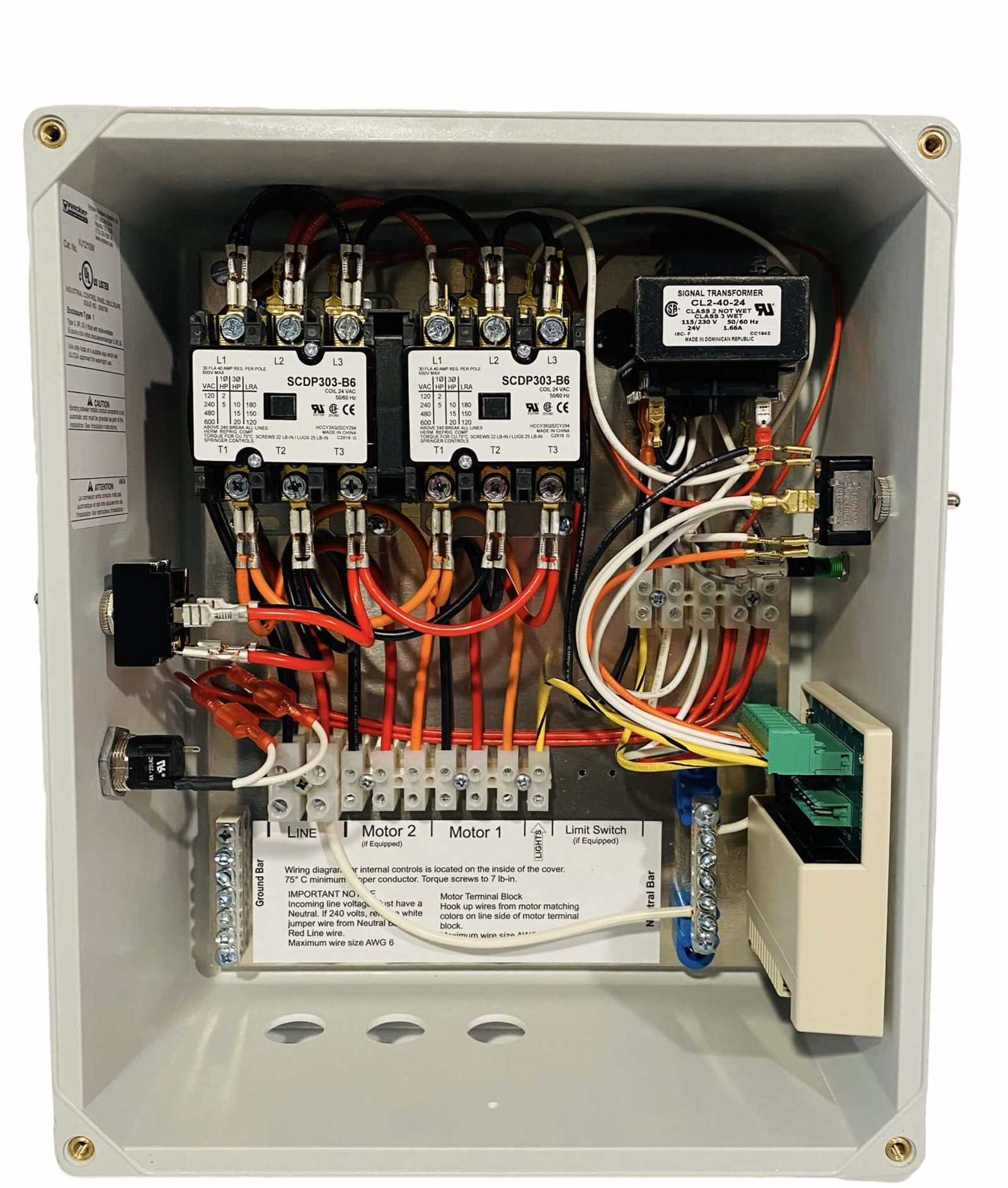 boat lift wiring diagram