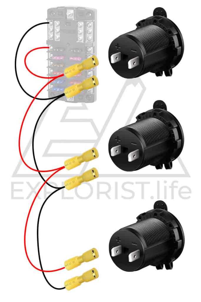 12v socket wiring diagram