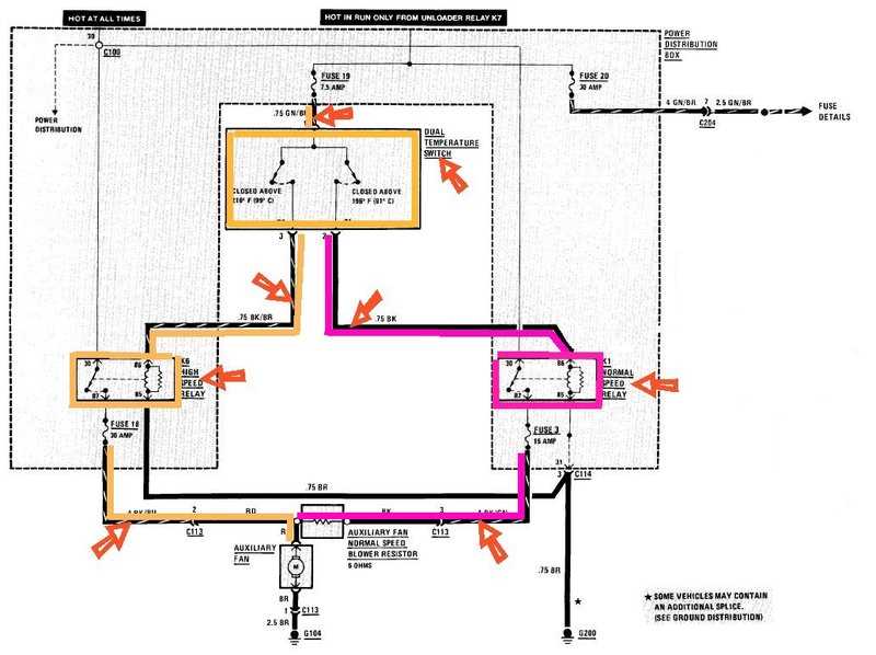 aftermarket electric fan wiring diagram