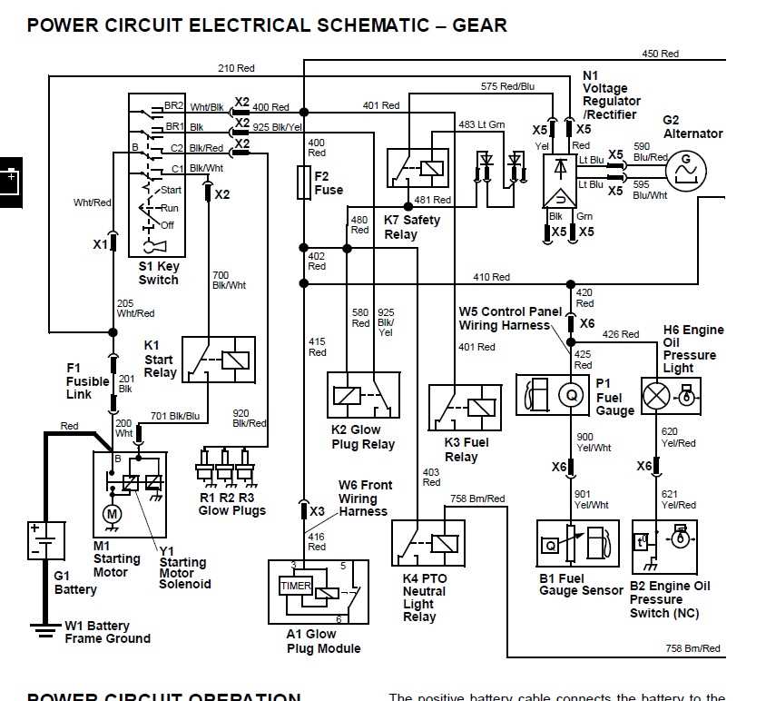 john deere voltage regulator wiring diagram