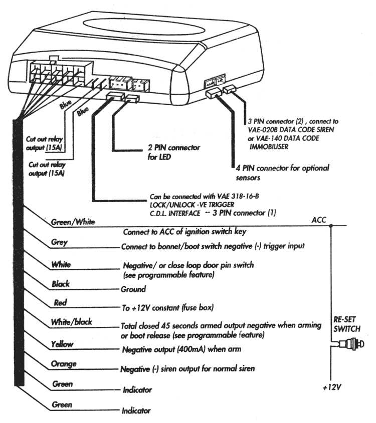 code 3 siren wiring diagram