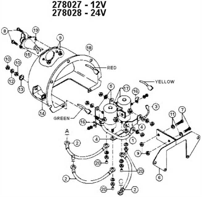 12 volt winch solenoid wiring diagram