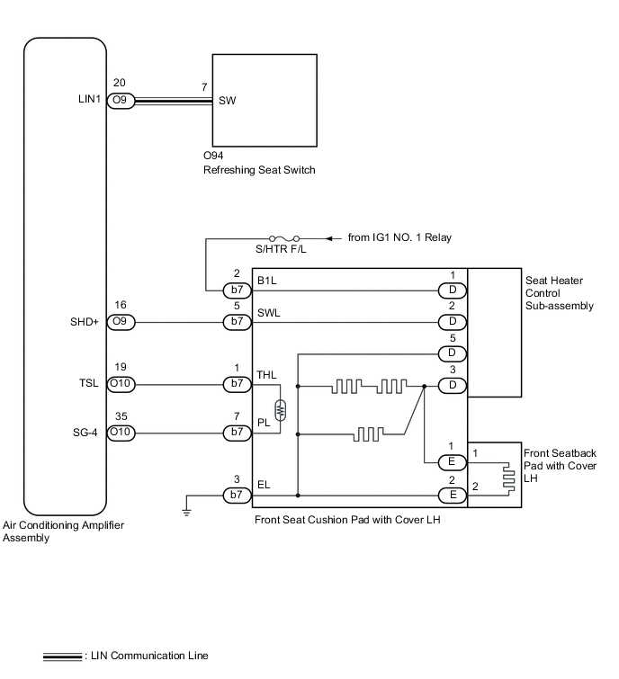 seat heater wiring diagram