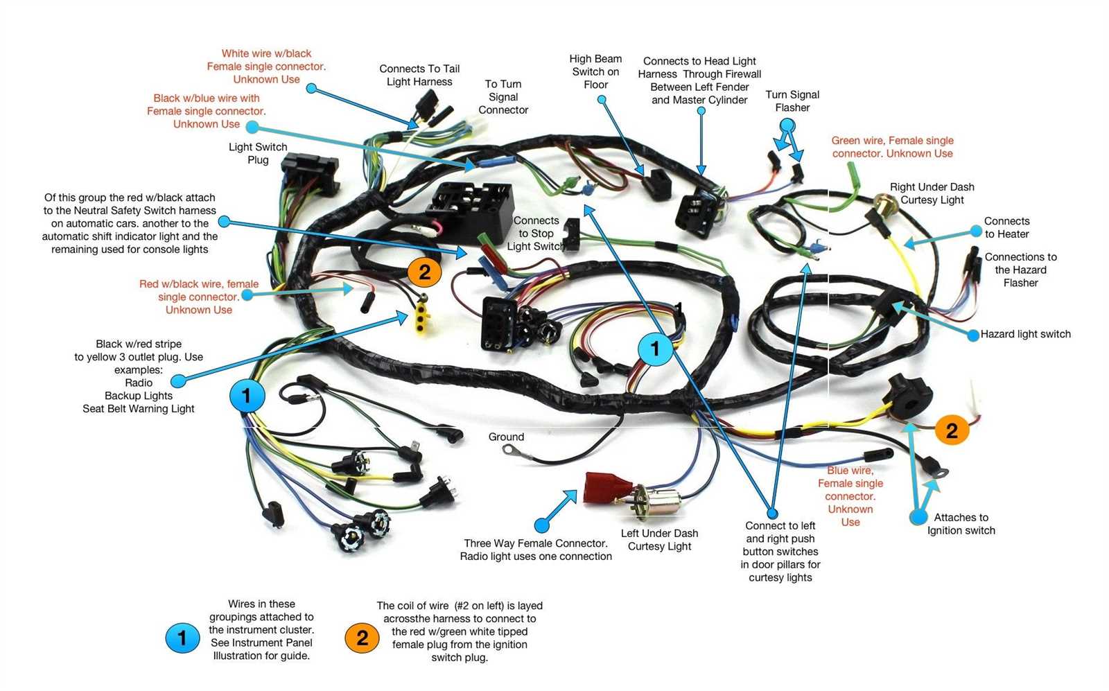 mustang wiring diagram