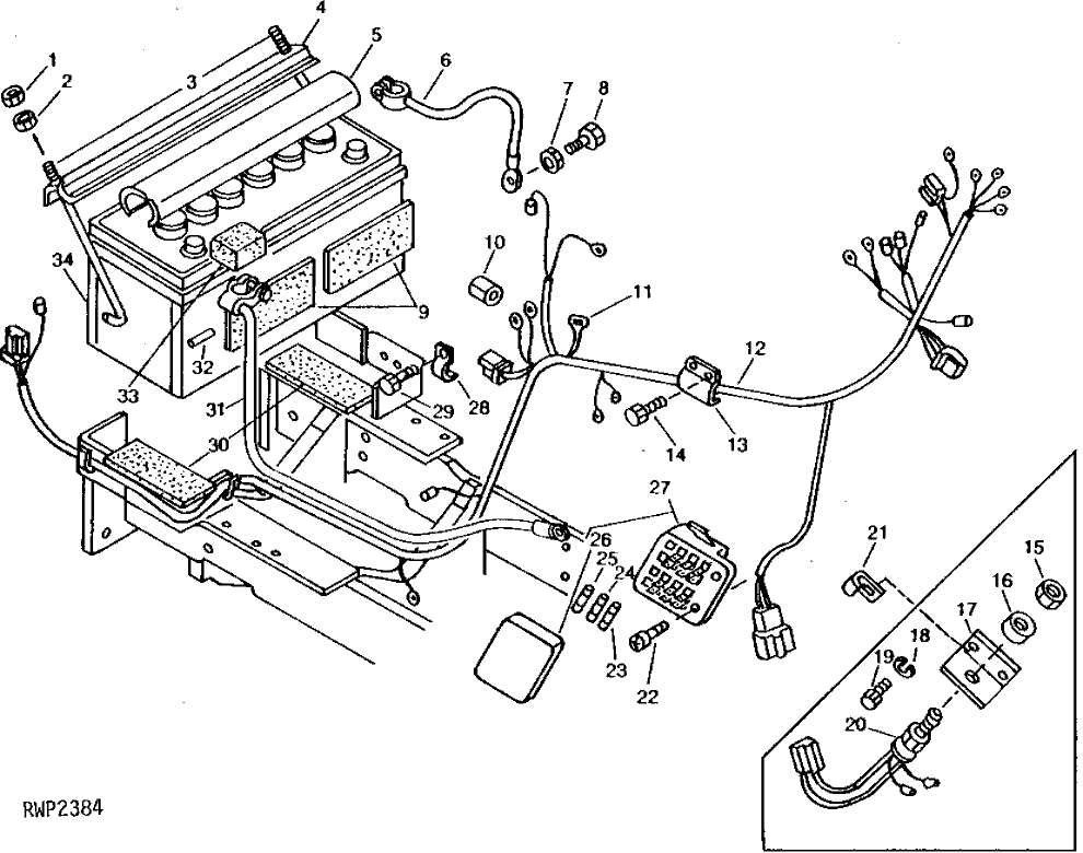 john deere lawn mower wiring diagram