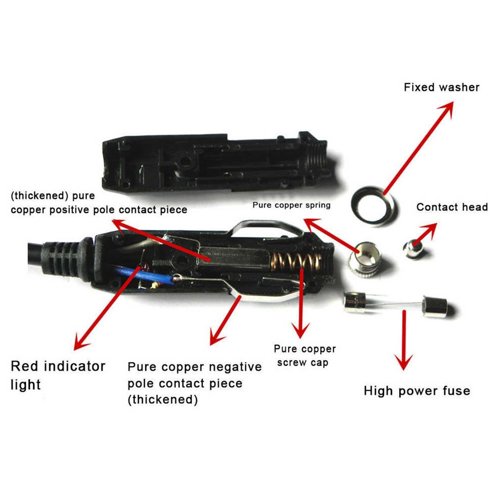 car cigarette lighter wiring diagram