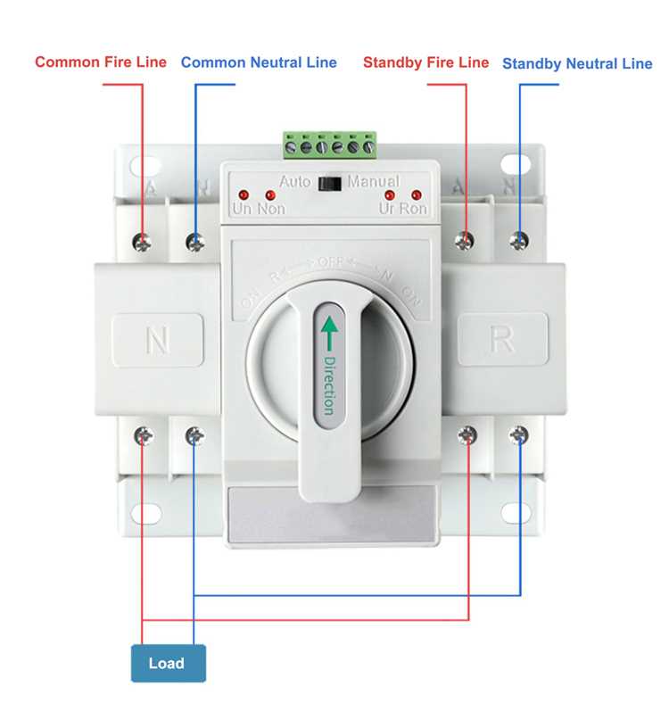 dual pole switch wiring diagram