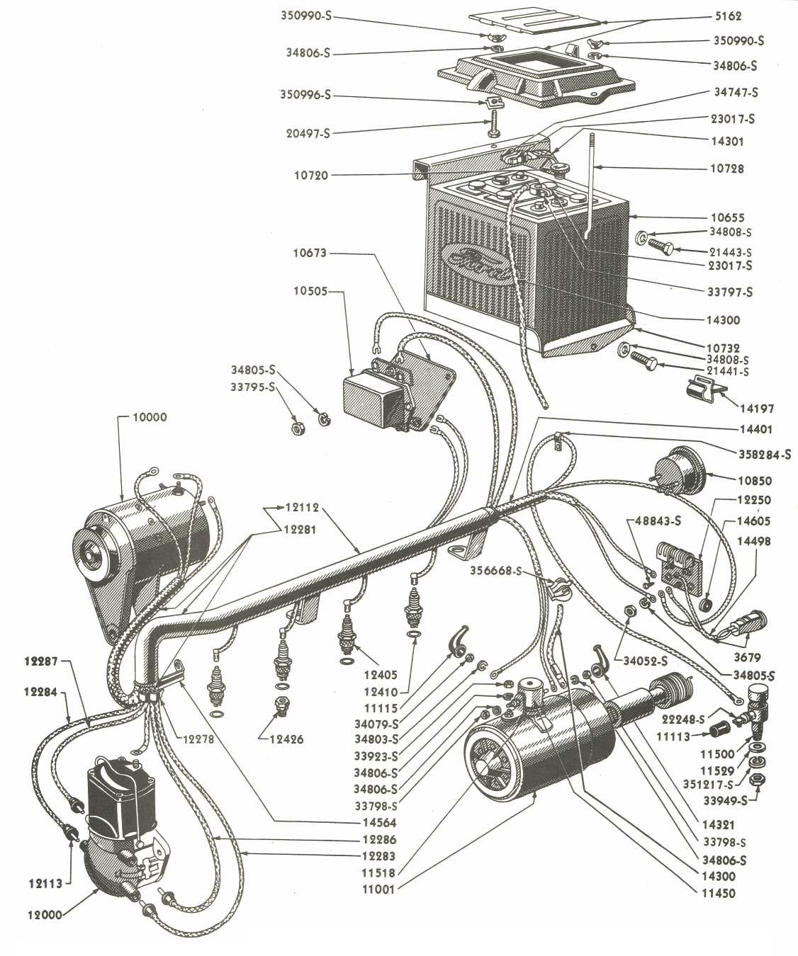 8n ford tractor wiring diagram 6 volt