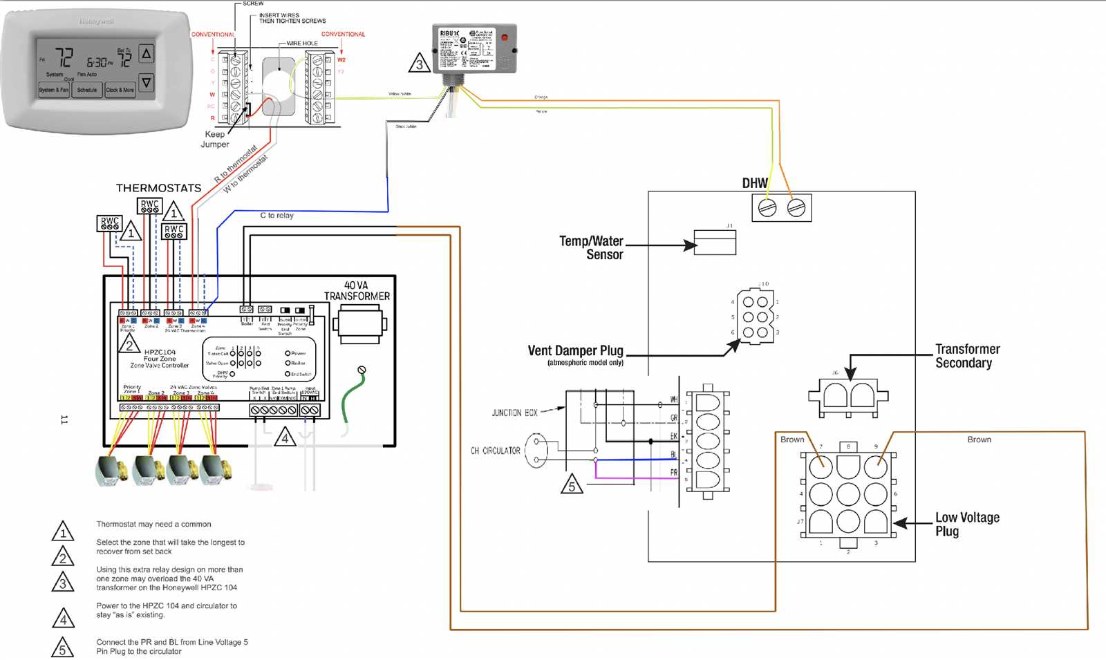 24 volt transformer wiring diagram