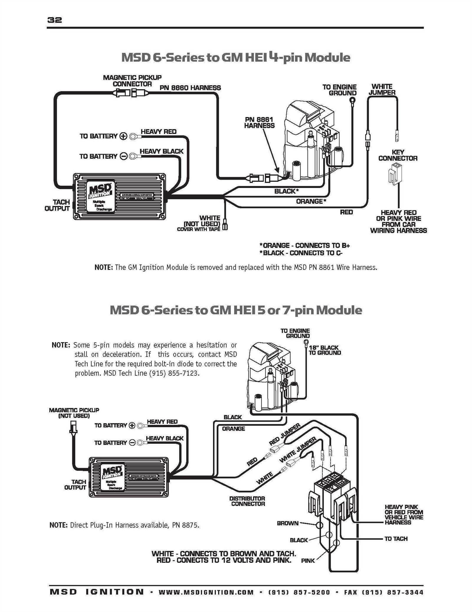 wiring diagram hei distributor