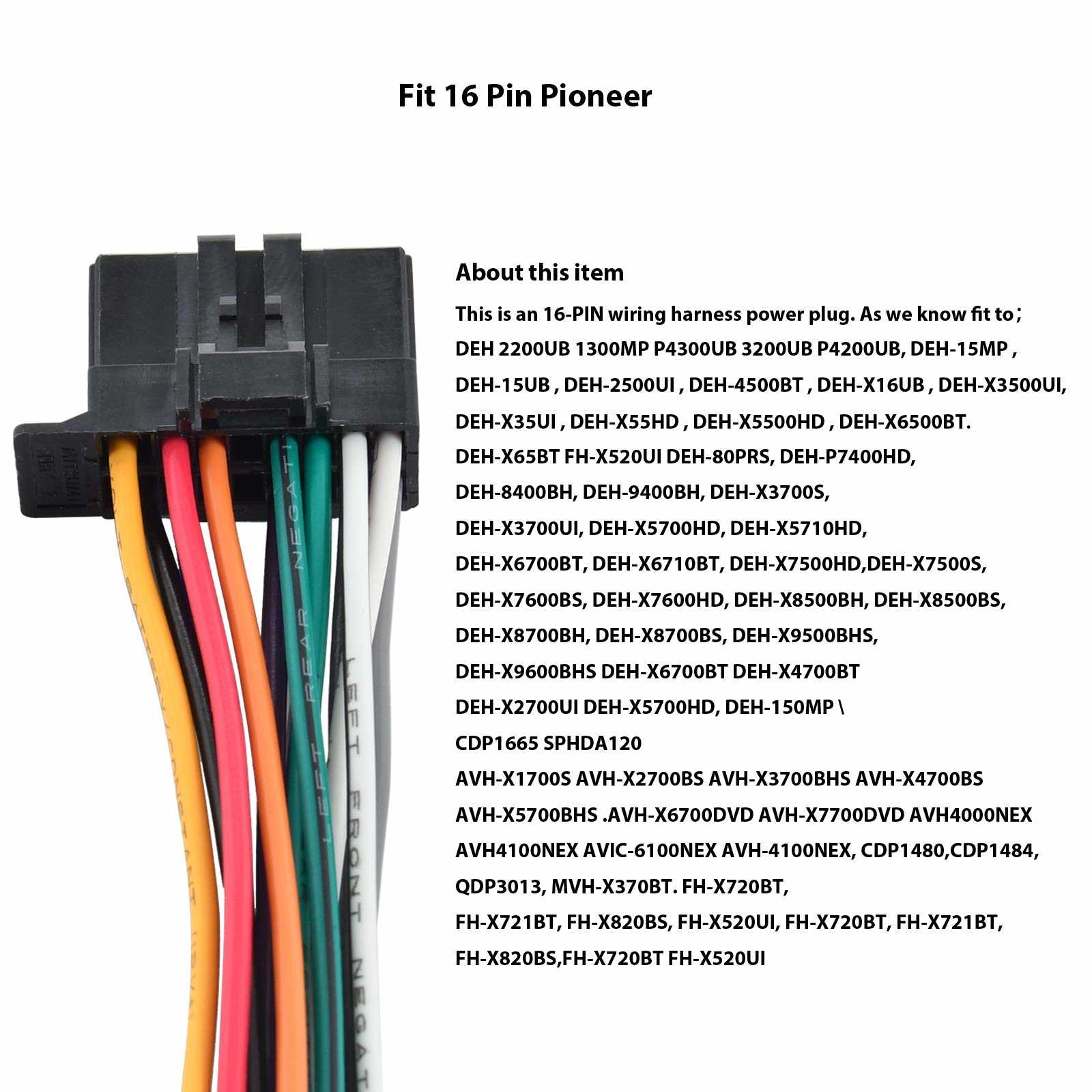 pioneer avh x2700bs wiring diagram