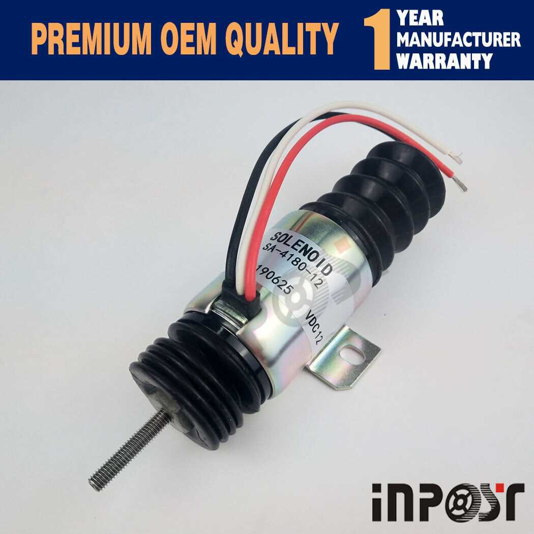 kubota fuel shut off solenoid wiring diagram