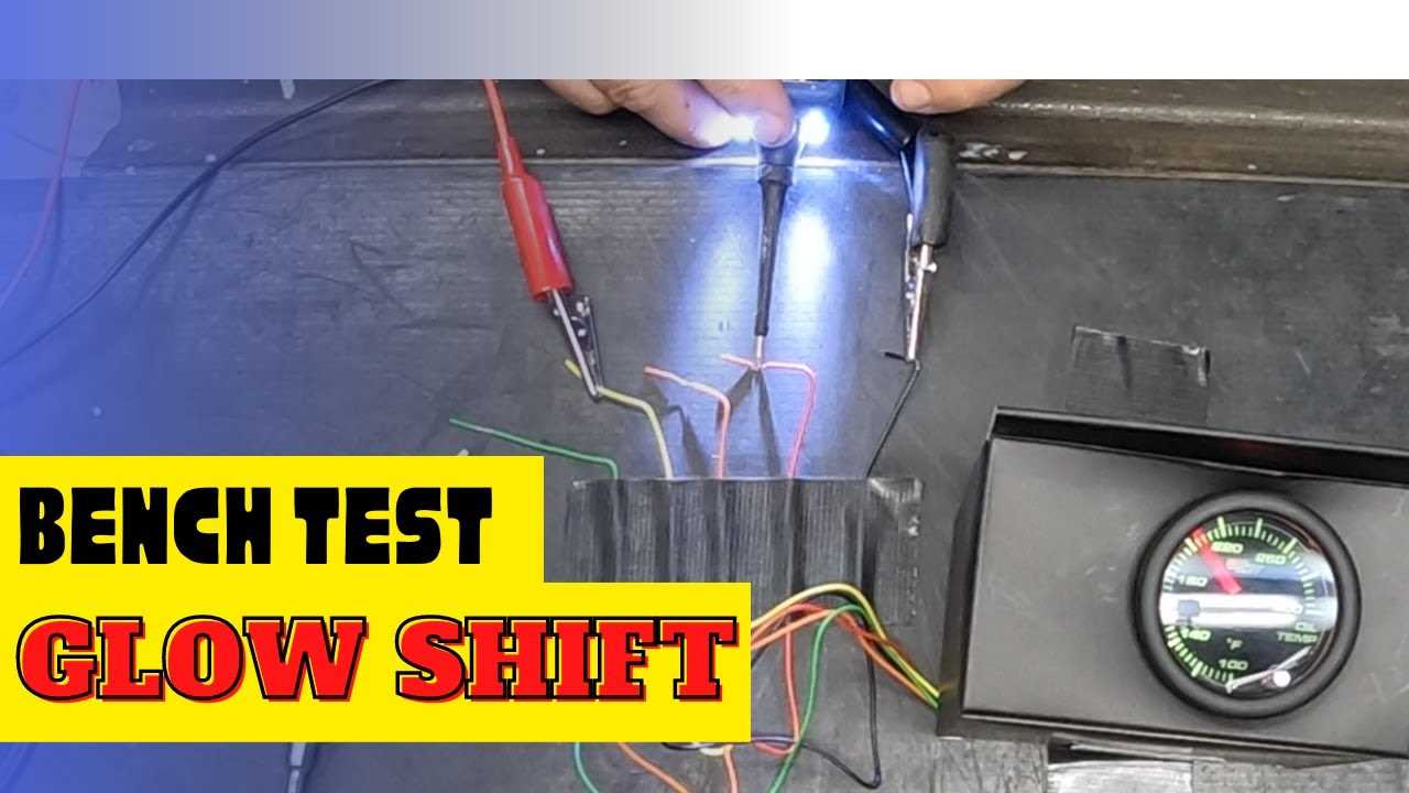 glowshift gauges wiring diagram