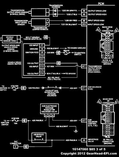 gm vss wiring diagram