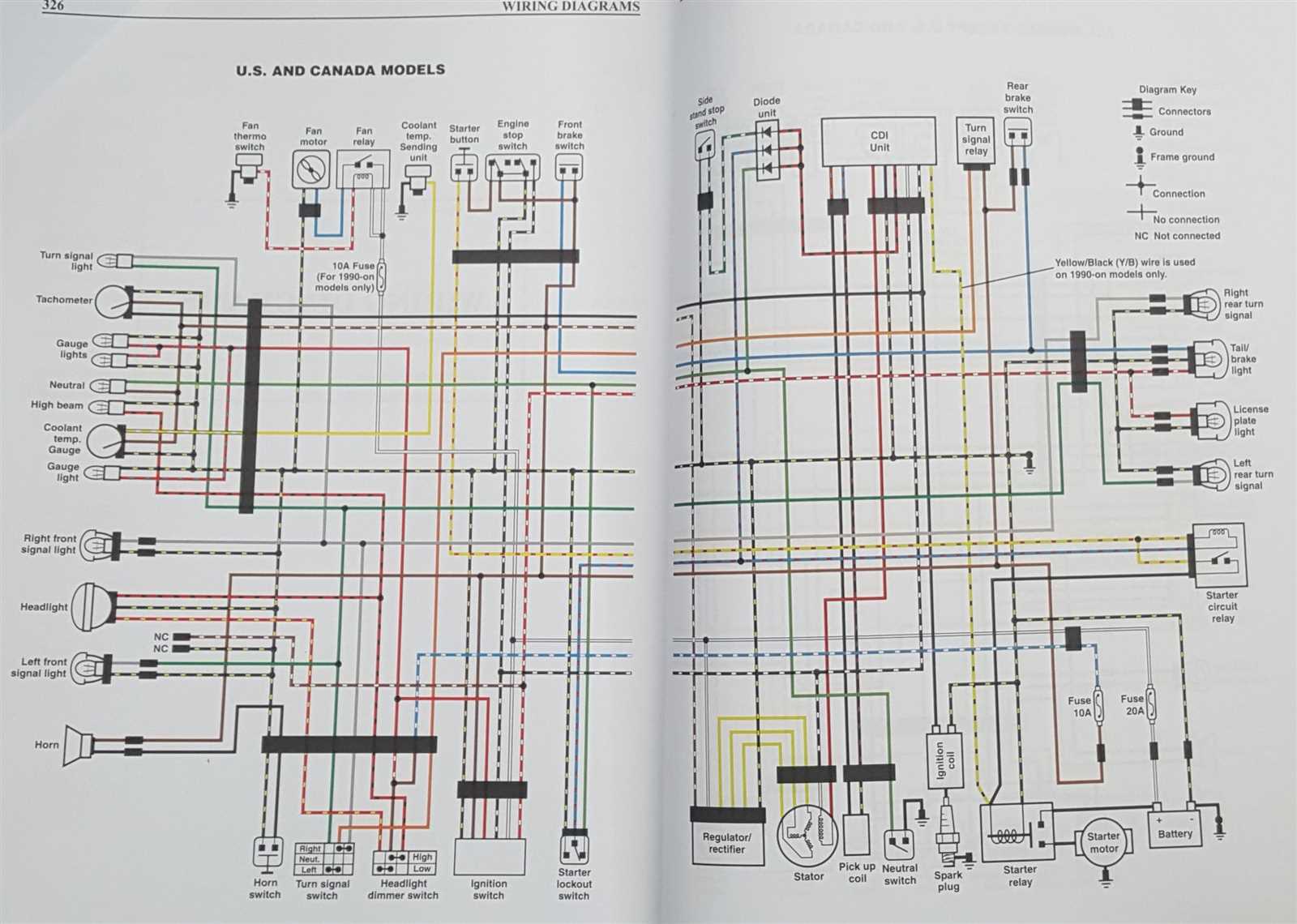 yamaha tachometer wiring diagram