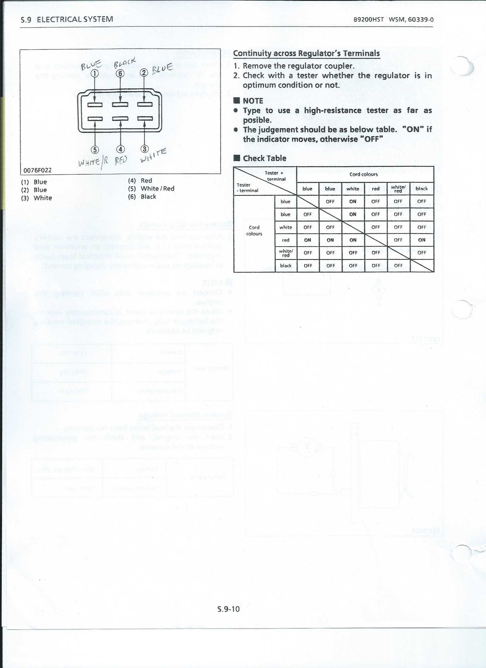 6 pin voltage regulator wiring diagram