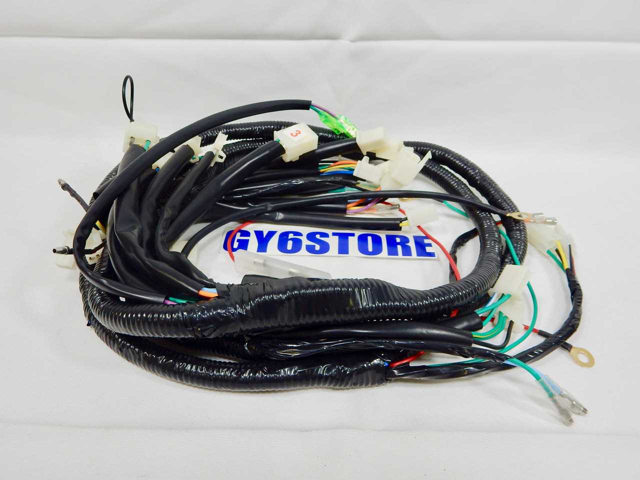 gy6 150cc wiring harness diagram