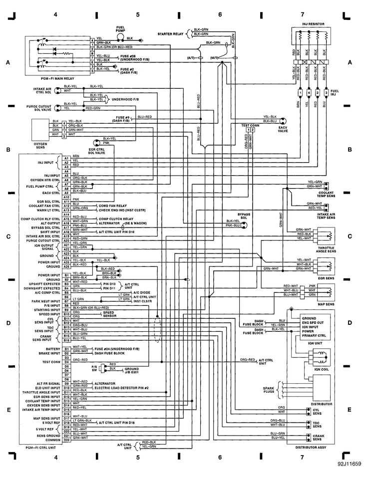 h22 distributor wiring diagram