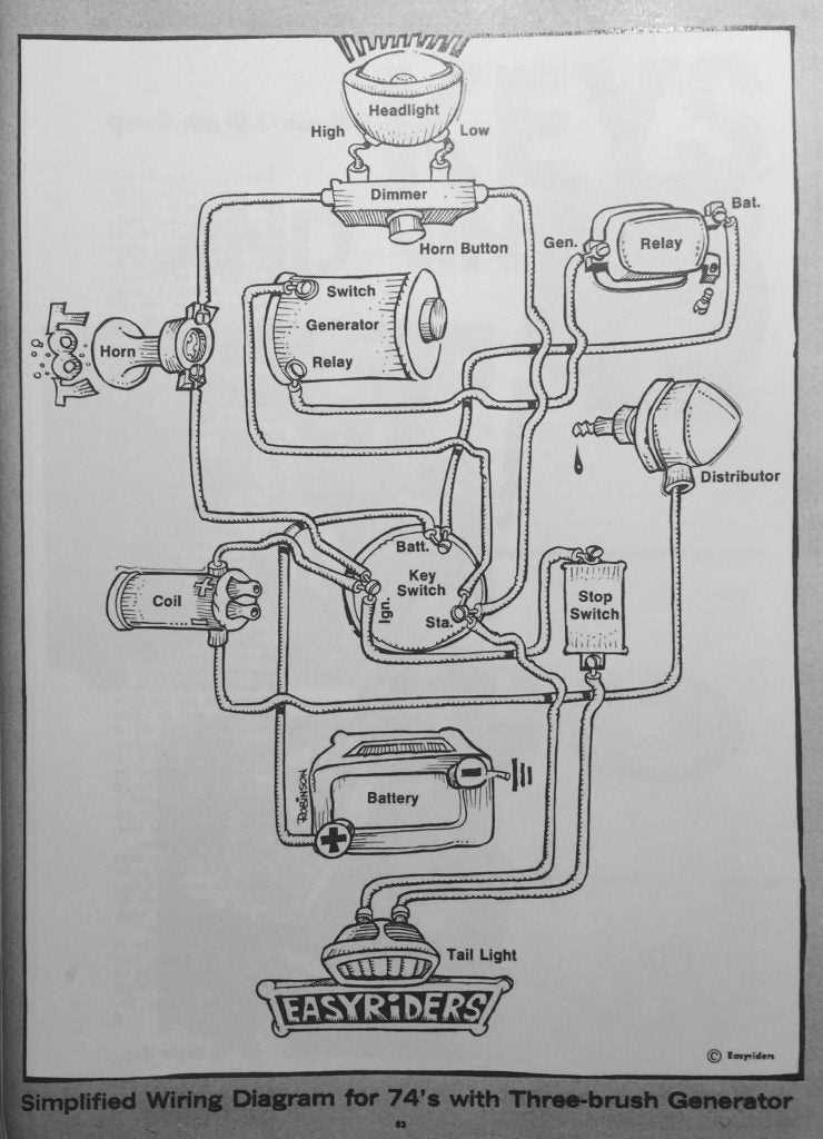 harley 3 wire voltage regulator wiring diagram