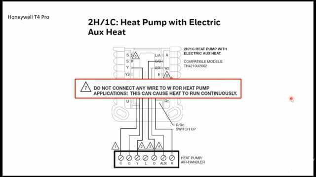 heat pump wiring diagram